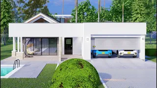 Beautifully Designed Small 3 bedroom House With Floor Plan