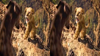 3D Clip: Run away Simba! • The Lion King • 5.1 Audio