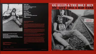 GG Allin - You Give love a Bad Name (1987) Full album