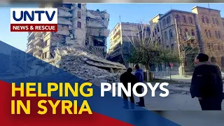 PH Embassy extends aid to 60 Filipinos in earthquake-hit areas in Syria — DFA