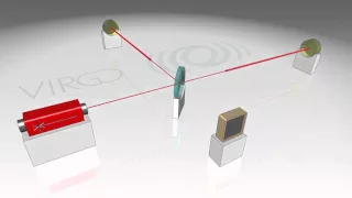 Nikhef-animatie: Hoe kunnen we zwaartekrachtsgolven detecteren?