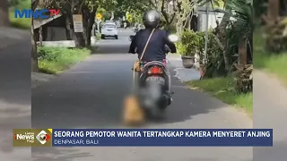 Viral! Pemotor Wanita di Bali Menyeret Anjing Hingga Kakinya Terluka