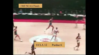 1969 Purdue vs UCLA NCAA Final