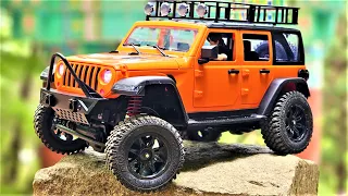 1/12 Scale MN128 Jeep Rubicon Unboxing & Review