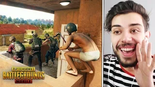 HAYATIMDA İLK DEFA PUBG MOBİLE OYNADIM! (çok zor)