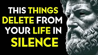 9 THINGS YOU SHOULD DELETE YOUR LIFE IN 2024 | BE SILENCE QUIETLY ELIMINATE THIS THINGS | STOICISM