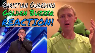 Christian Guardino: Humble 16-Year-Old Awarded Golden Buzzer - America's Got Talent 2017 REACTION!