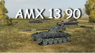 World of Tanks: AMX 13 90 (13944 Spot Damage)