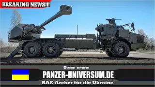 Deutschland & Schweden liefert Panzerhaubitze 2000, Mars 2 & Archer in die Ukraine - Breaking News