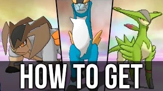 How to get Cobalion, Terrakion, and Virizion in Pokémon Omega Ruby and Alpha Sapphire