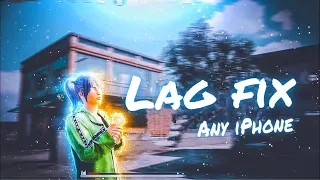 PUBG LAG FIX⚡️ iPhone 6/6s/7/+