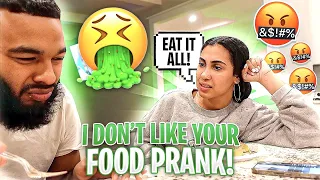 “I DONT LIKE YOUR FOOD” PRANK ON QUEEN..