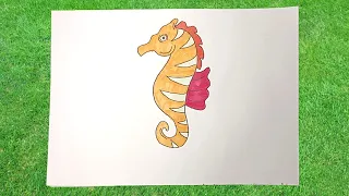 SEAHORSES For You | How To Drawing SEAHORSES
