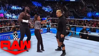 Omos Destroys Attack Solo Sikoa On Monday Night Raw | WWE Raw Highlights 2023 | Solo Sikoa v's Omos