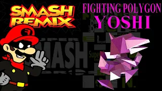 Smash Remix: 1P Mode Fighting Polygon Yoshi Very Hard (No Continues)