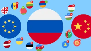 Как Россия теряет влияние на постсоветском пространстве ?