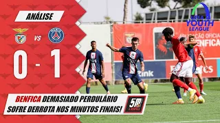 🔴 BENFICA 0-1 PSG 🔵 (UEFA Youth League) ● Benfica sofre derrota no Seixal com golo tardio de Housni!