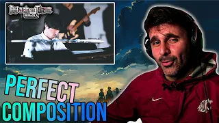 MUSIC DIRECTOR REACTS | Attack on Titan Suite - Hiroyuki Sawano Project emU