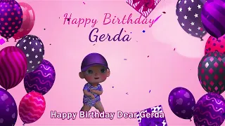 Happy Birthday Gerda | Gerda Happy Birthday Song
