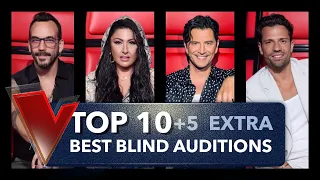 TOP 10 +5 BEST Blind Auditions - The Voice of Greece - Season 8, 2021