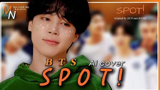 [AI COVER] BTS - 'SPOT!' by ZICO (feat. JENNIE) | moonbcws
