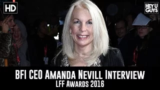 BFI CEO Amanda Nevill Interview - LFF 2016 Awards Night