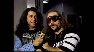 Rare SLAYER Interview 1991 Headbangers Ball With Riki Rachtman Mtv Monsters Of Rock