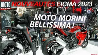 Moto Morini nouveautés EICMA 2023 ▶︎ Moto Magazine