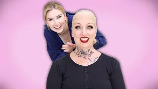 Transforming my mom into GOTH MOMMY