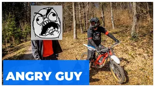 ANGRY GUY versaut SUR RON Ausfahrt / Braap Nation / Sur Ron Light bee 72v