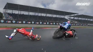 MotoGP 19 Crash Compilation | Ten Minute #100