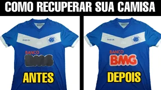 COMO RESTAURAR CAMISAS DE FUTEBOL (E PERSONALIZAR)