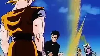 Dragon ball z inizia lo scontro Goku vs Majin Vegeta