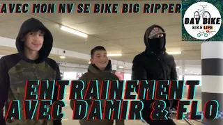 entrainement wheeling avec damir , flo et mon nv se bike big ripper