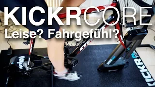 Wahoo Kickr Core Rollentrainer: Aufbau, Kalibrieren Lautstärke Test & Koppeln mit Kickr Climb