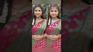 Iniya Serial Alya manasa Child version #shorts