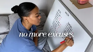 How to Overcome Your Excuses and Be Disciplined