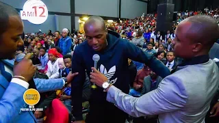 Man with a Dislocated Hip for 14 Years receives instant healing when prayed for by Pastor Alph Lukau