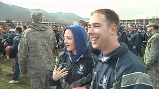 Guinness World Record largest dodgeball game attempt by USAFA cadets