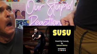 Susu | Stand Up Comedy by Aakash Mehta REACTION!!!