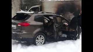 В Черноморске сожгли авто таможенника и рентгеновский сканер для досмотра грузов на Одесской таможне