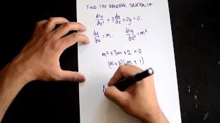 General Solution of a Differential Equation