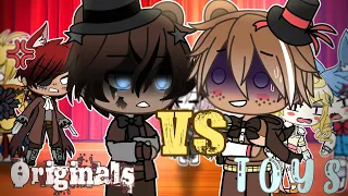 [FNAF SINGING BATTLE] Originals VS The Toys !!! || Gacha Life || Ep 1  “...friends.. ”