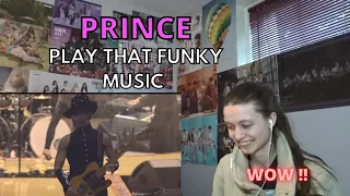 Reaction to PRINCE - "PLAY THAT FUNKY MUSIC"