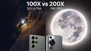 Huawei P60 Pro vs Samsung Galaxy S23 Ultra Live Zoom Test Comparison