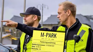 Mads og Jon Martin er (urimelige) parkeringsvakter!