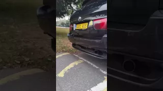 Bmw x5 e53 3.0d straight pipe exhaust sound