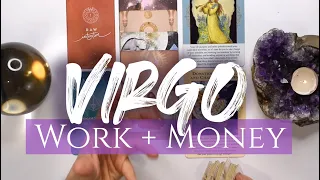 VIRGO TAROT READING | YOUR NINE YEAR STRUGGLE ENDS! 🍀💰 WORK + MONEY!