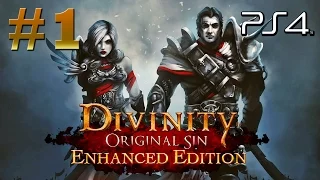 Divinity Original Sin: EE (PS4) | Part 1 | Tutorial Dungeon