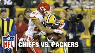 Randall Cobb Catches a TD Pass from Aaron Rodgers | Chiefs vs. Packers | NFL